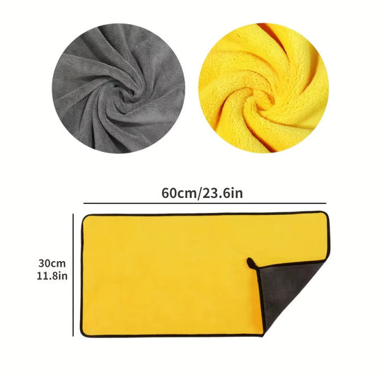 Microfiber Cleaning Towel for Professional Car Detailing and Maintenance