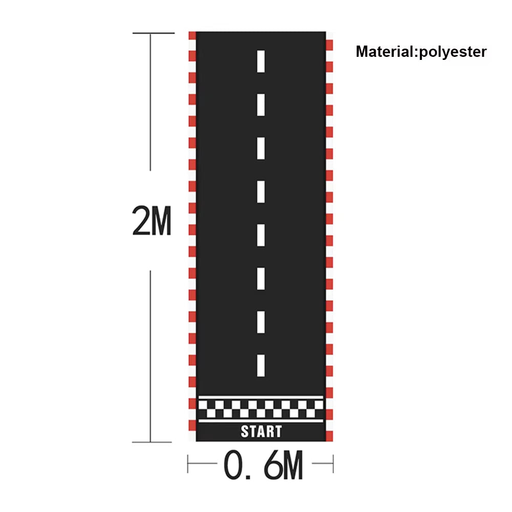 1Set 137X274Cm Black White Tablecloths Racing Car Motorcycle Theme Party Dispossible Plastic Tablecover Birthday Party Supplies