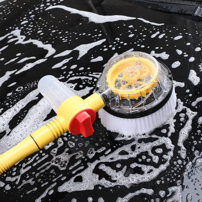 Car Wash Brush, Car Cleaning Kit, 360° Spin Car Wash Mop, High-Pressure Foam Car Cleaning Brush, Detachable & Extendable Scrub Brush, for Car Home Cleaning & Garden Use