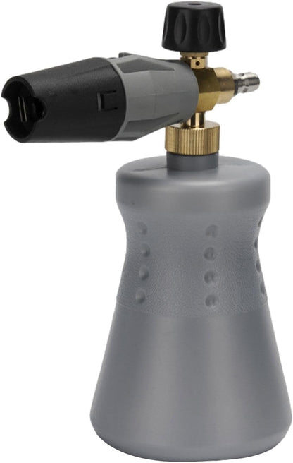 Car Pressure Washer Foam Sprayer Soap Dispenser Bottle Universal 1/4 Quick Coupling for Automotive Care Durable